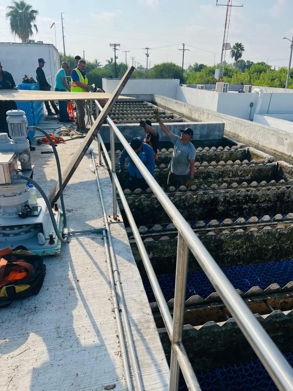 Gobierno de Beto Granados concluye trabajos en la Planta Potabilizadora No. 2