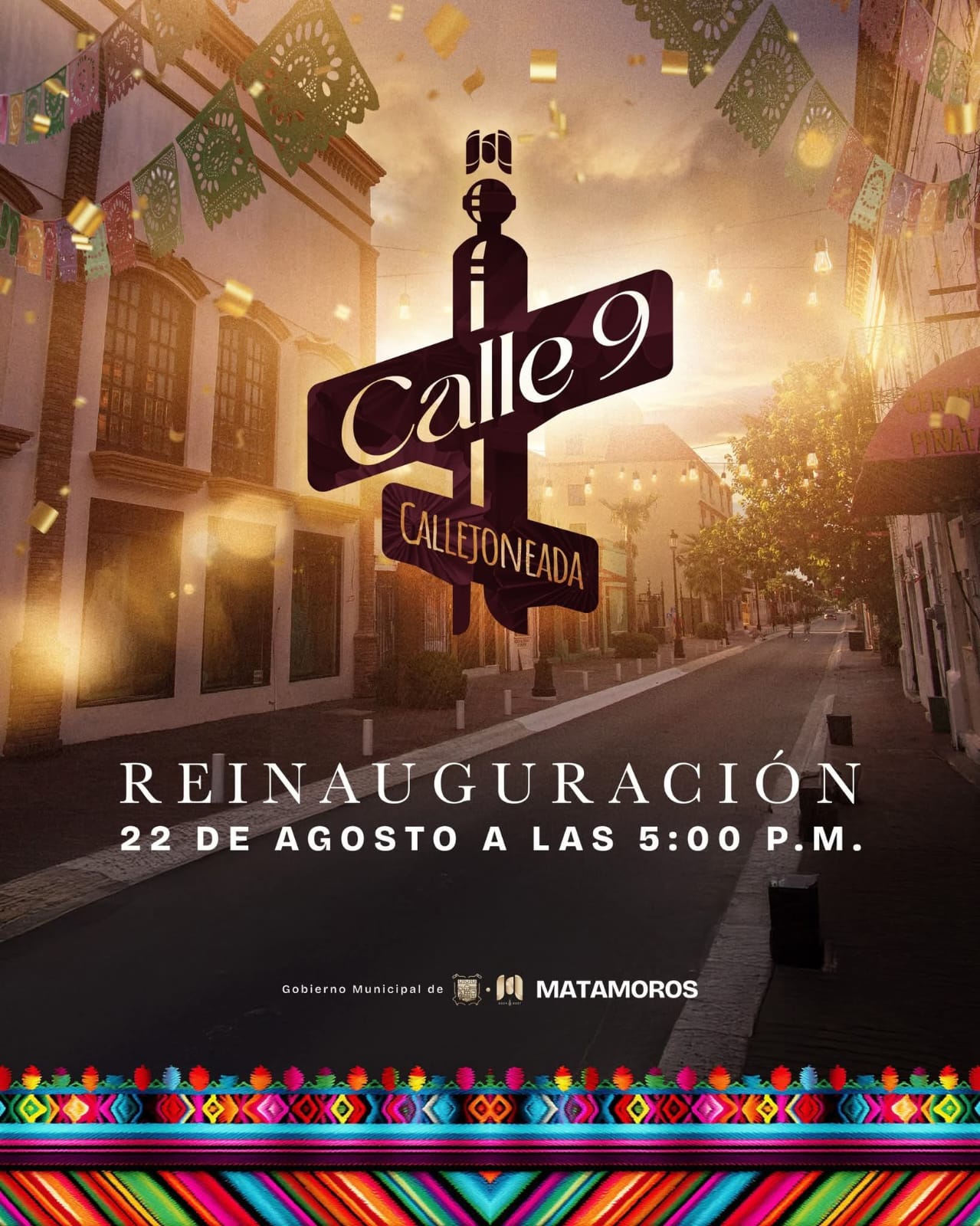 Gobierno de Beto Granados invita a la reinauguración de la Callejoneada este 22 de agosto