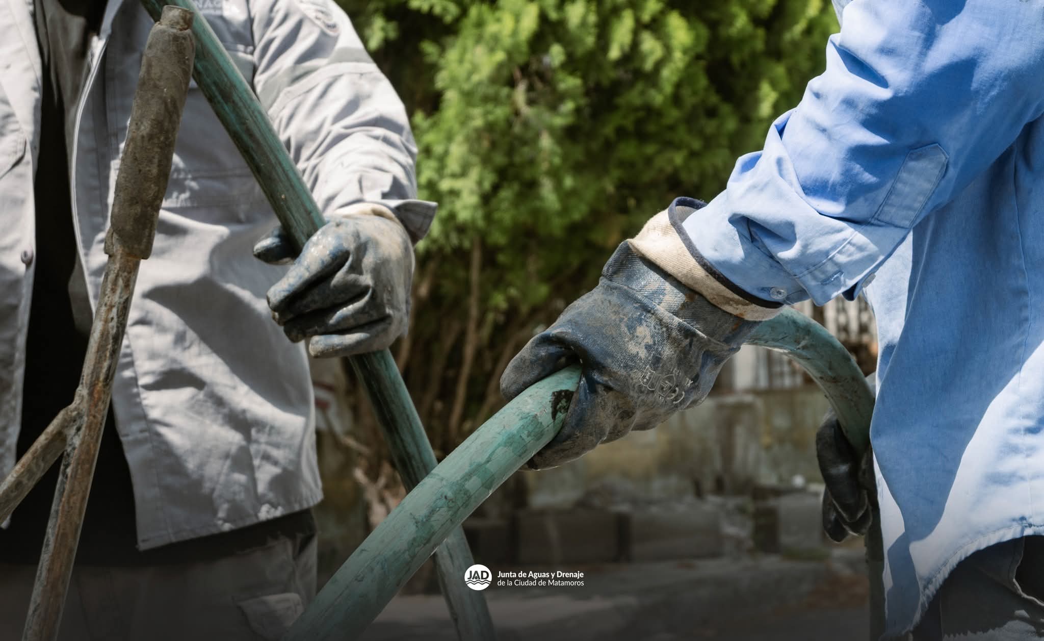 Camión vactor de Conagua refuerza el desazolve en colonias de Matamoros