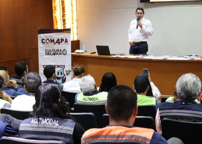 Instruye COMAPA Altamira sobre el cuidado del agua a distintos sectores de la población
