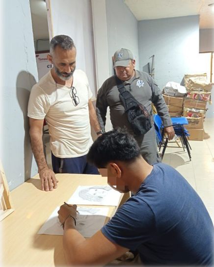 Imparte CEDES Reynosa curso de artes visuales a población penitenciaria