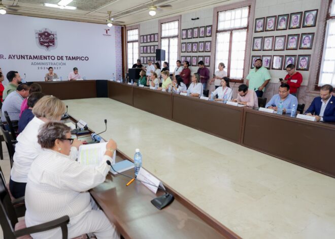 Aprueba Cabildo de Tampico Incorporación de Espacios Públicos al Patrimonio Municipal