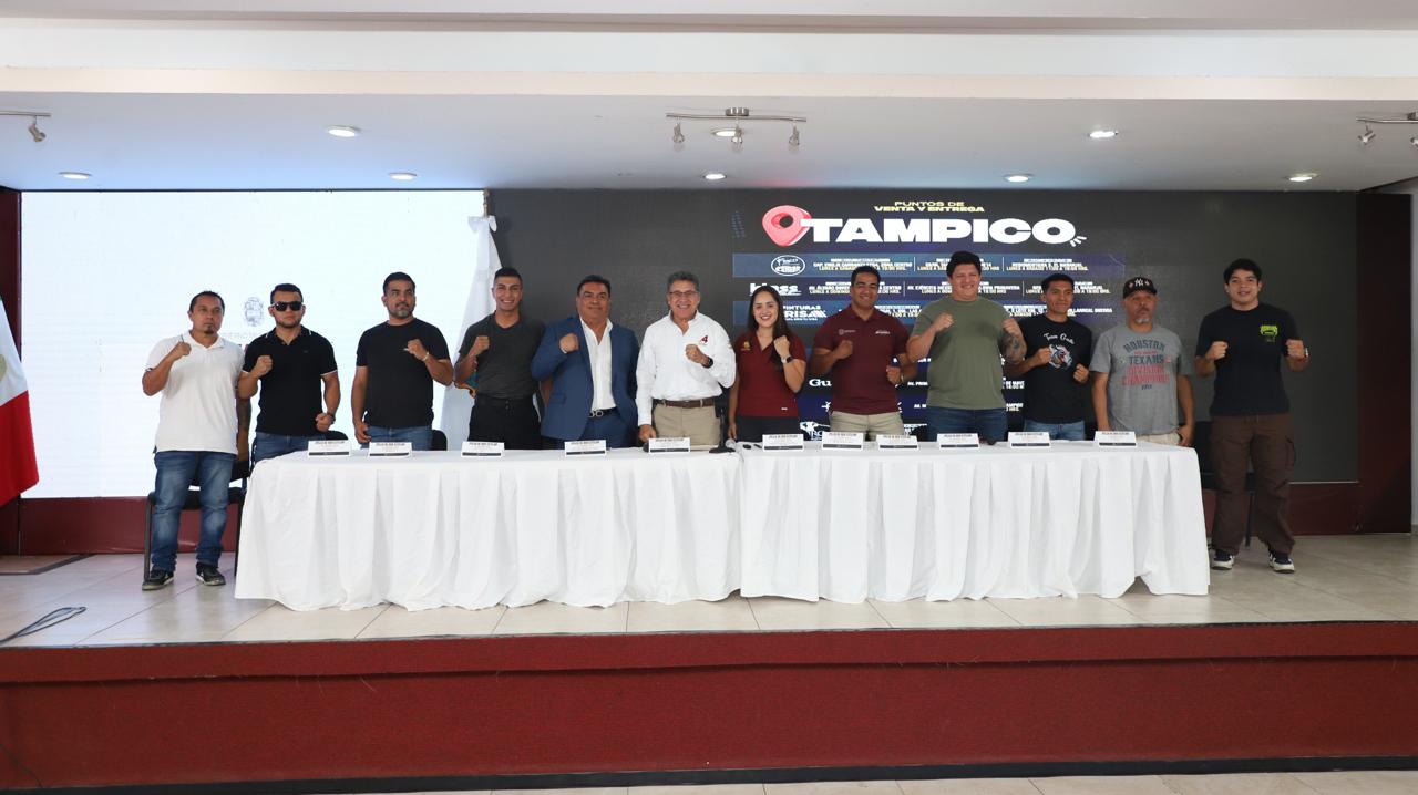 Anuncian gran función internacional de box en Altamira