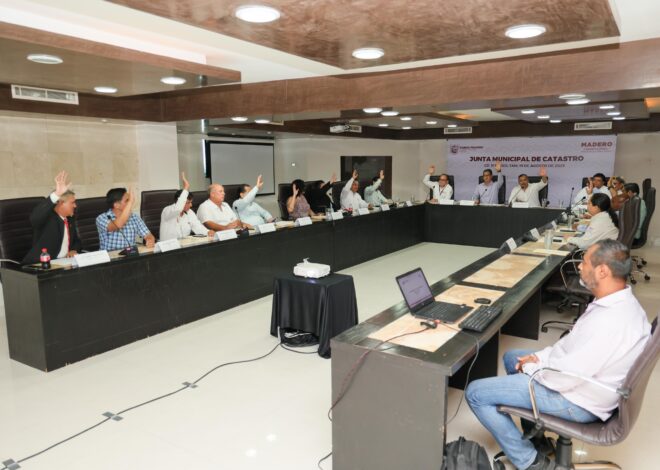 No se modificarán los valores catastrales para 2026 en Ciudad Madero