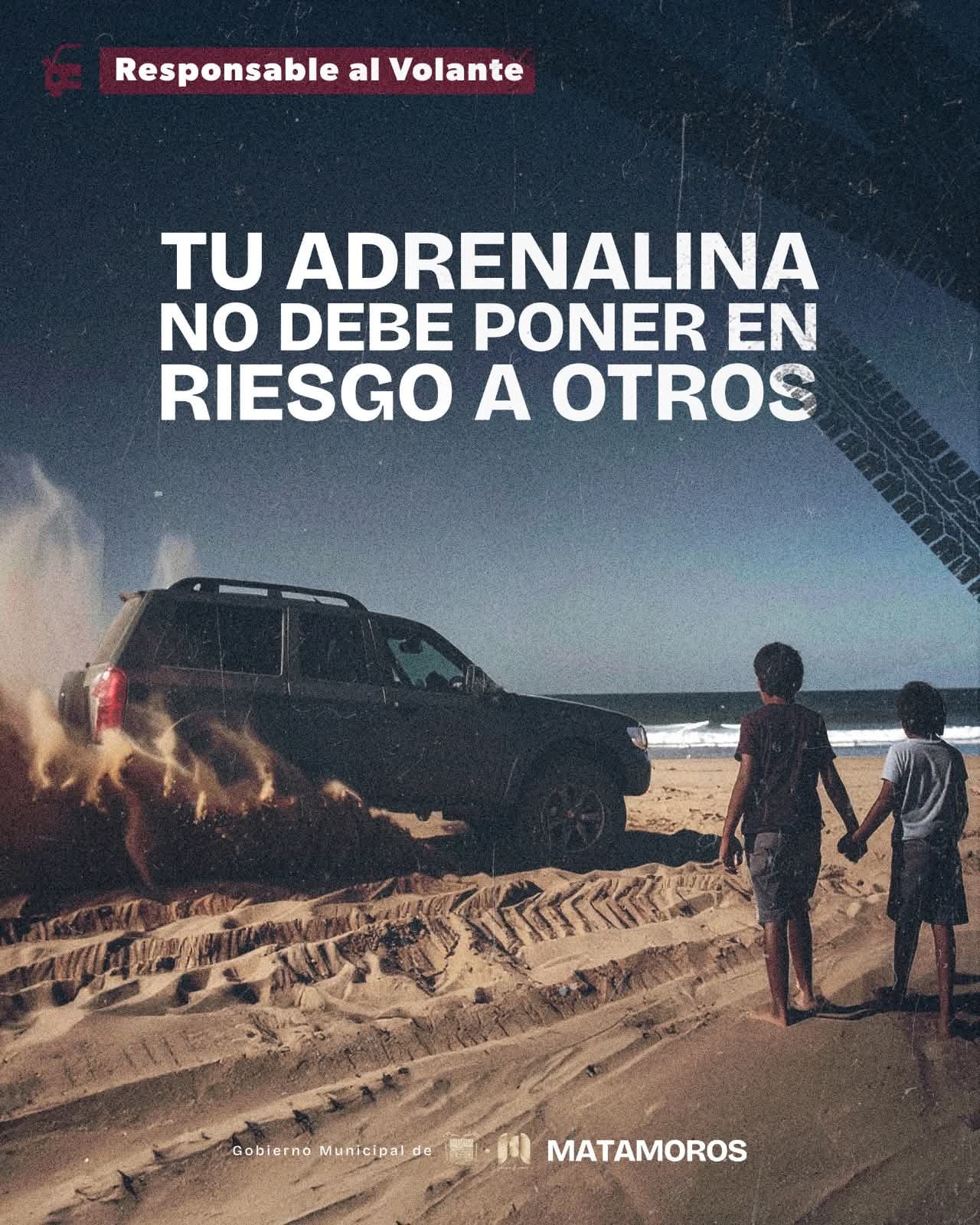 Gobierno de Beto Granados llama a la responsabilidad al conducir
