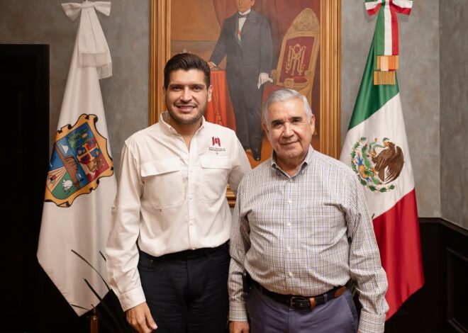 Matamoros avanza con diálogo institucional: Alcalde Beto Granados se reúne con Delegado de la Secretaría de Gobernación