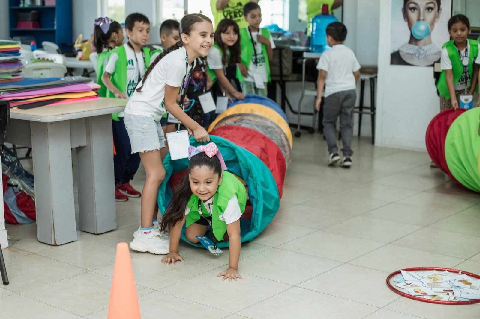 Viven niñas y niños su tercer día lleno de diversión y nuevos conocimientos en el Campamento de Verano 2025 “Aventura Verde”