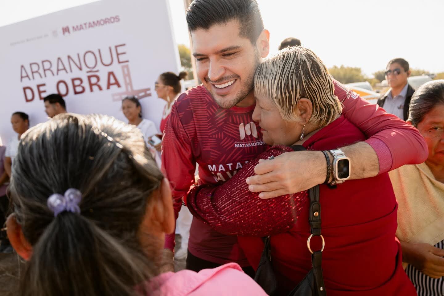 El Gobierno de Matamoros sigue cumpliendo; arranca obra en la colonia Nueva Jerusalén