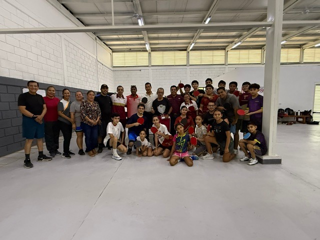 Rehabilitan Centro Deportivo Estatal en la Unidad Siglo XXI para impulsar el tenis de mesa