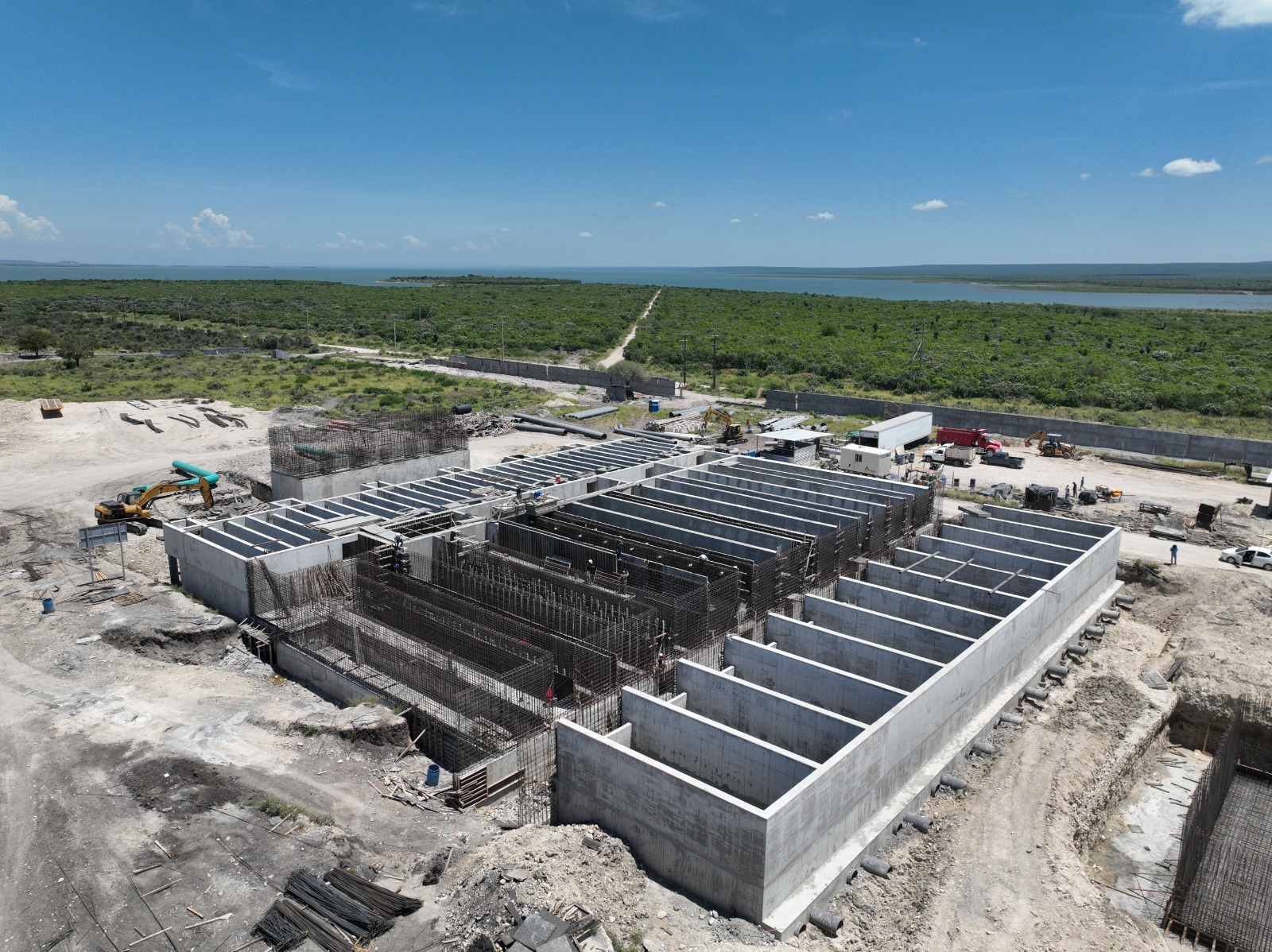 Progresa Tamaulipas en infraestructura hídrica con Segunda Línea del Acueducto