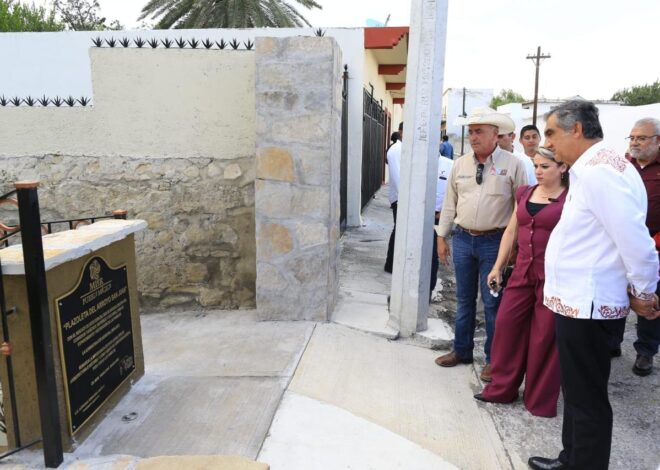 Reafirma Américo apoyo en desarrollo y seguridad, al Pueblo Mágico de Mier