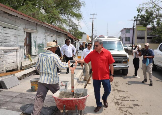 Avanza modernización de la zona centro de Altamira