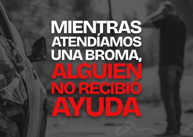 Gobierno de Beto Granados advierte sobre el riesgo de hacer falsas llamadas al 911