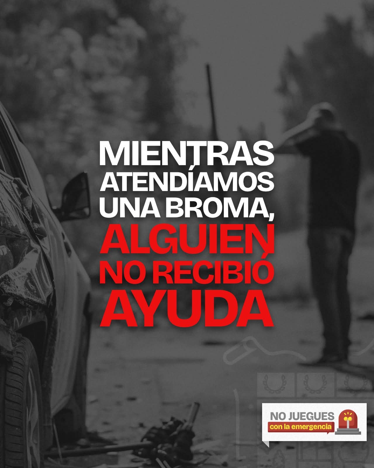 Gobierno de Beto Granados advierte sobre el riesgo de hacer falsas llamadas al 911