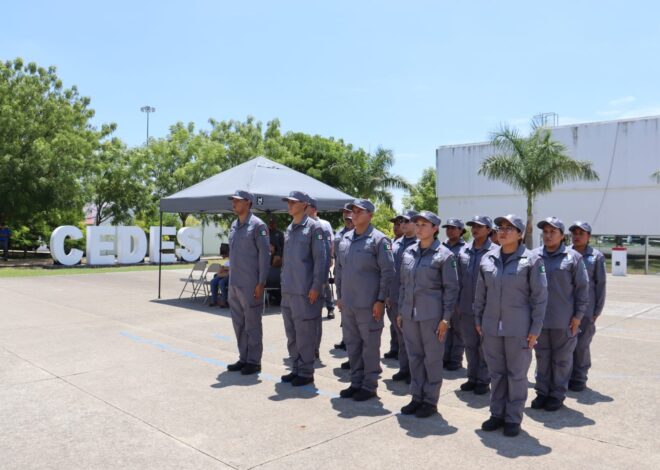 Reconoce SSPT a egresados del Curso de Formación Inicial para Policía Penitenciaria