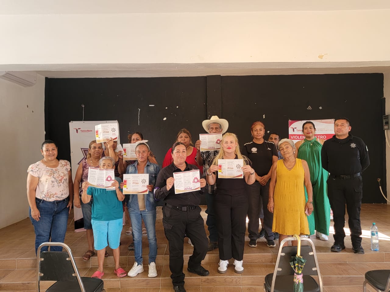 Imparte Guardia Estatal de Género plática comunitaria para prevenir violencia hacia las mujeres