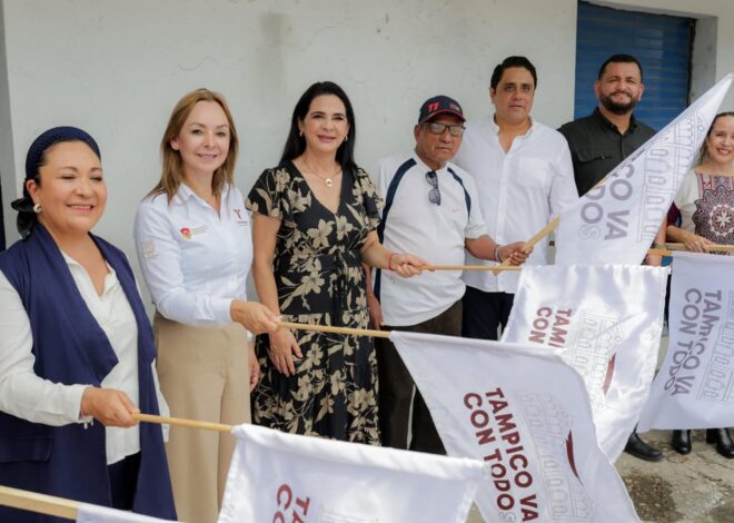 Mónica Villarreal pone en marcha la Remodelación de los Centros de Mediación en Tampico