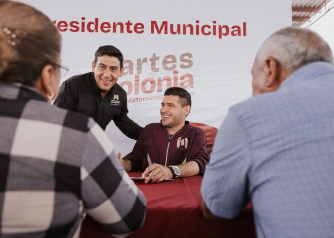 «Martes en Tu Colonia» y Audiencia Pública, presididos por el alcalde Beto Granados, llegan a la colonia Mariano Matamoros