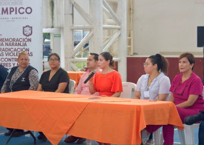 Gobierno Municipal de Tampico impulsa acciones para erradicar la violencia contra mujeres y niñas