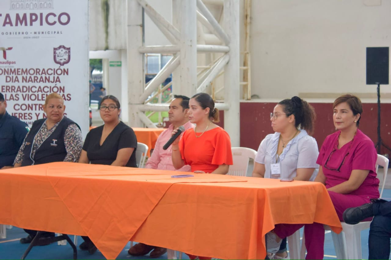 Gobierno Municipal de Tampico impulsa acciones para erradicar la violencia contra mujeres y niñas