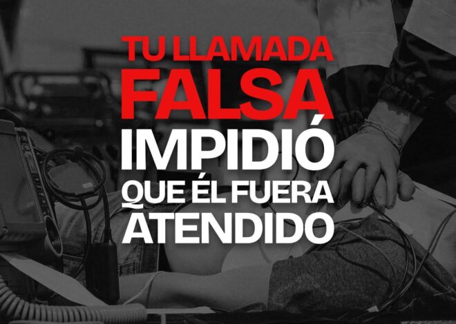Gobierno de Beto Granados lanza campaña de concientización sobre el uso responsable del 911