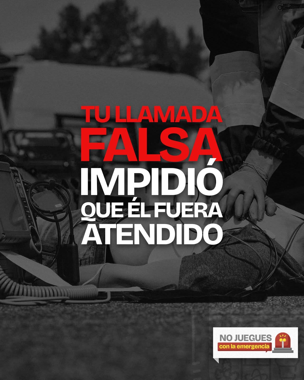 Gobierno de Beto Granados lanza campaña de concientización sobre el uso responsable del 911