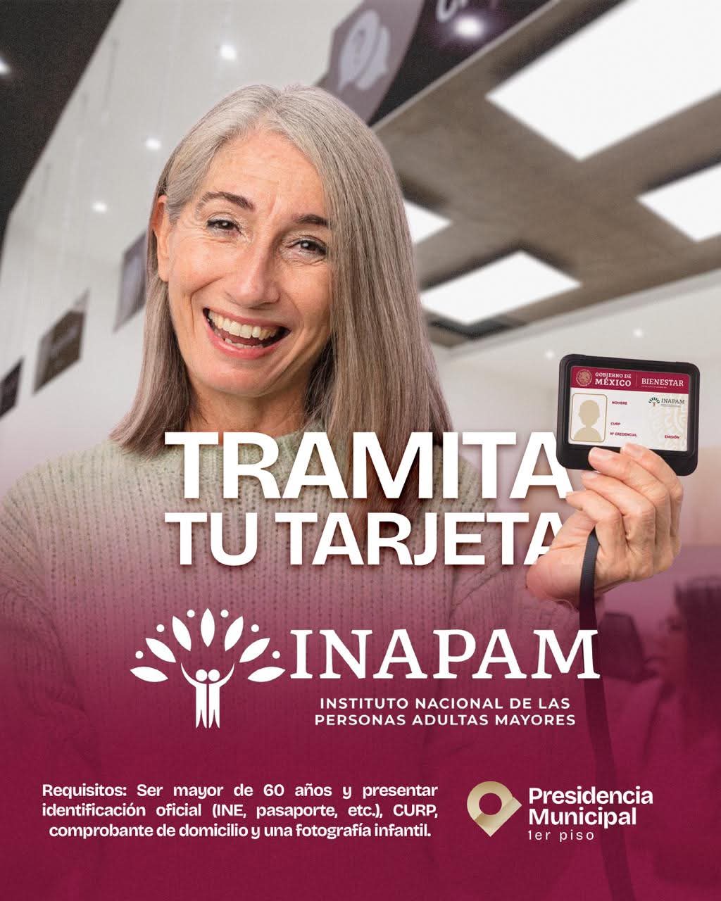 Gobierno de Beto Granados facilita trámite de la tarjeta INAPAM