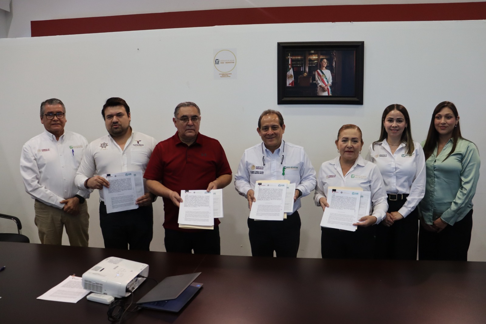 Firman convenio SSPT e IMSS-Bienestar para brindar atención gratuita a PPLs y adolescentes en internamiento