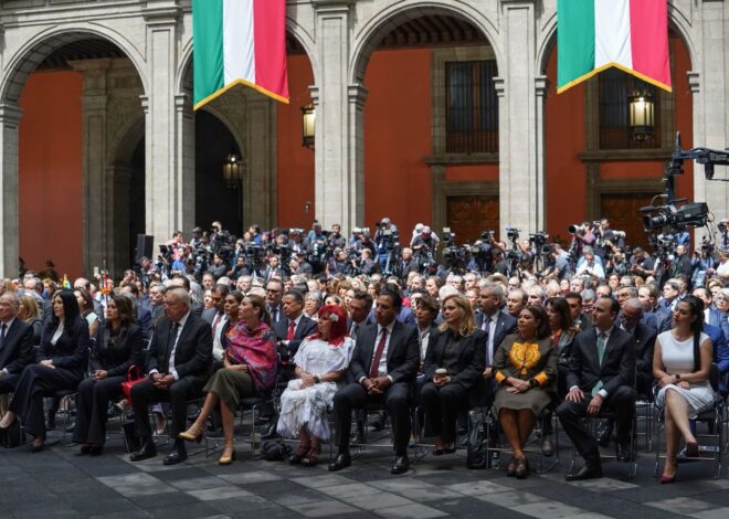 Asiste Américo al Primer Informe de la presidenta Claudia Sheinbaum
