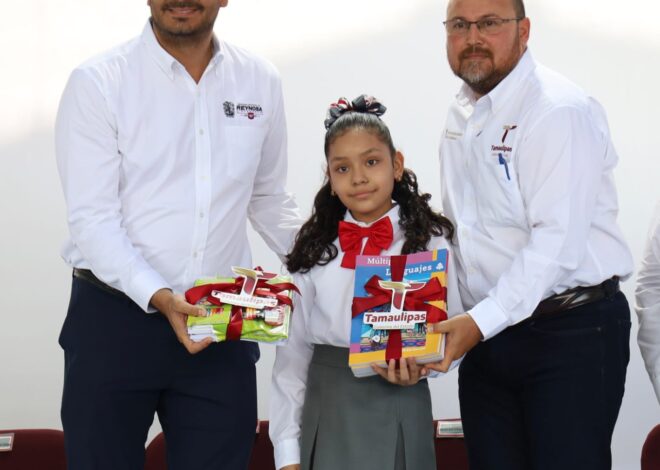 Arranca secretario general de Gobierno ciclo escolar 2025-2026 en Reynosa con firme compromiso por la educación y la equidad social