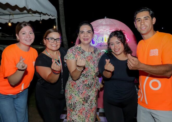 Mónica Villarreal Anaya refrenda su compromiso con la juventud tampiqueña en el marco de “Espacio Joven”