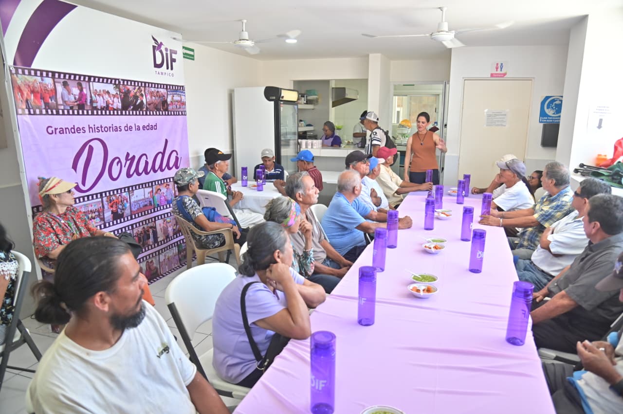 Reitera Luz Adriana Villarreal Anaya Compromiso con los Adultos Mayores de Tampico