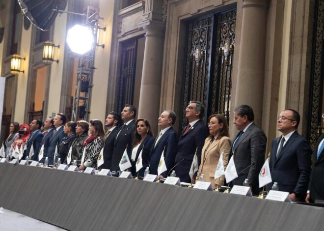 Participa Américo Villarreal en Consejo Nacional de Seguridad Pública; destacan avances en Tamaulipas
