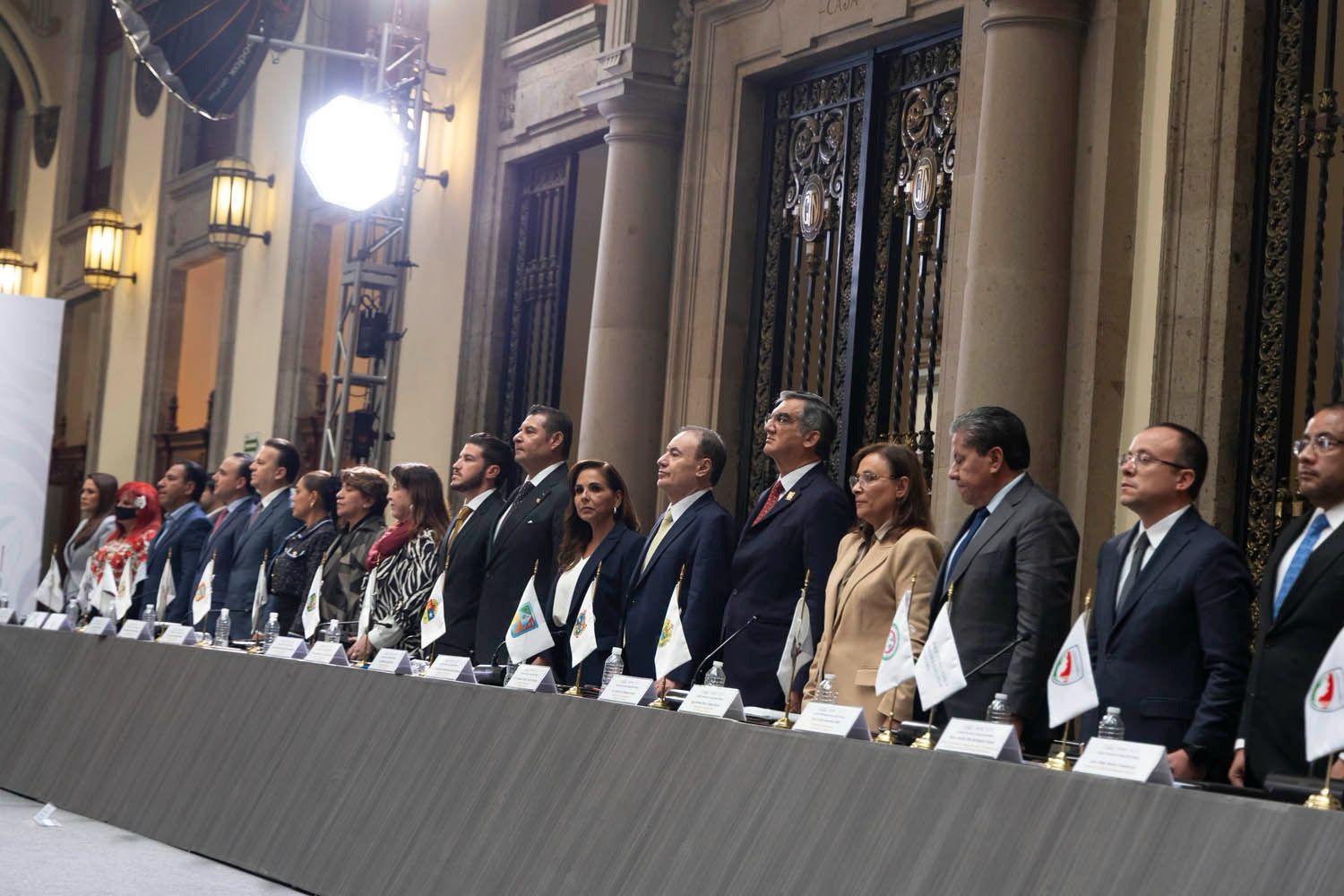 Participa Américo Villarreal en Consejo Nacional de Seguridad Pública; destacan avances en Tamaulipas