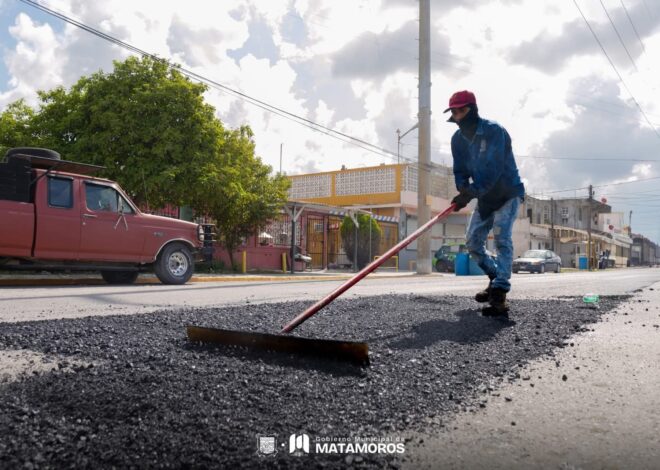 Mejoramiento vial avanza en La Venada y otros sectores de Matamoros