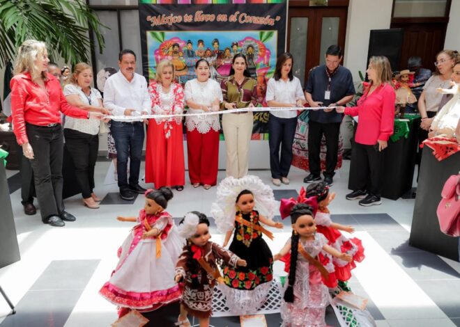 Exhiben en el DIF Tampico Exposición “México, te llevo en el corazón”