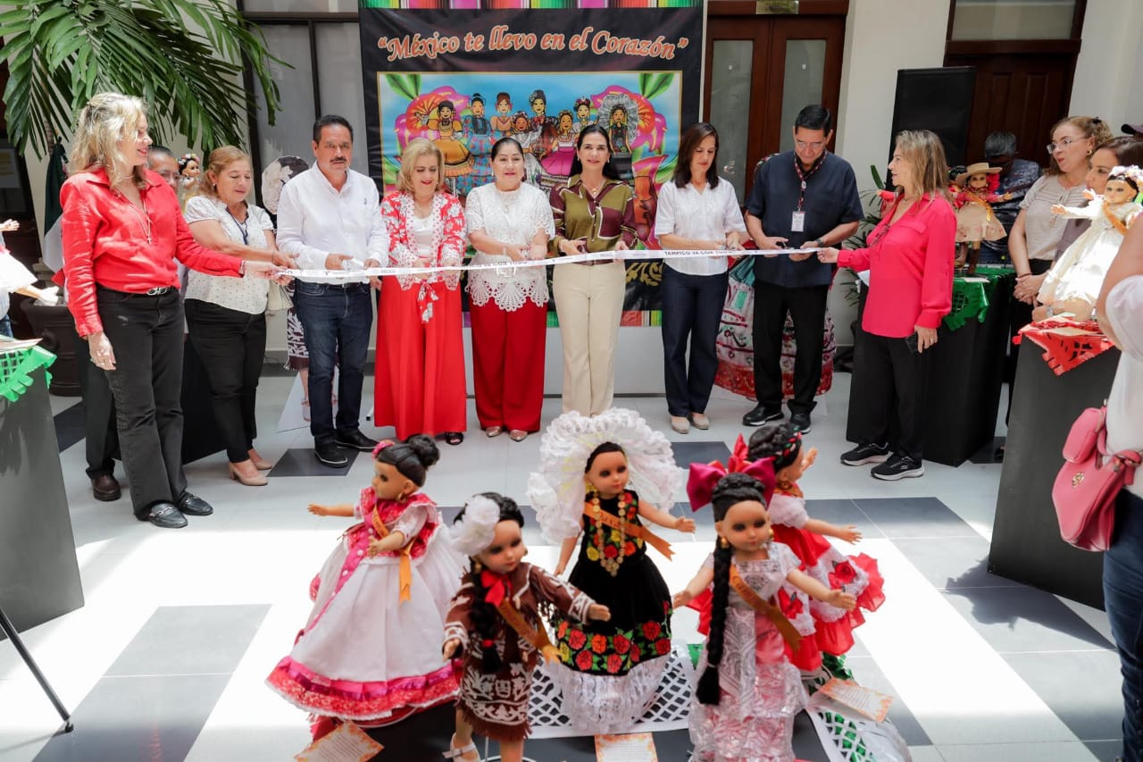 Exhiben en el DIF Tampico Exposición “México, te llevo en el corazón”