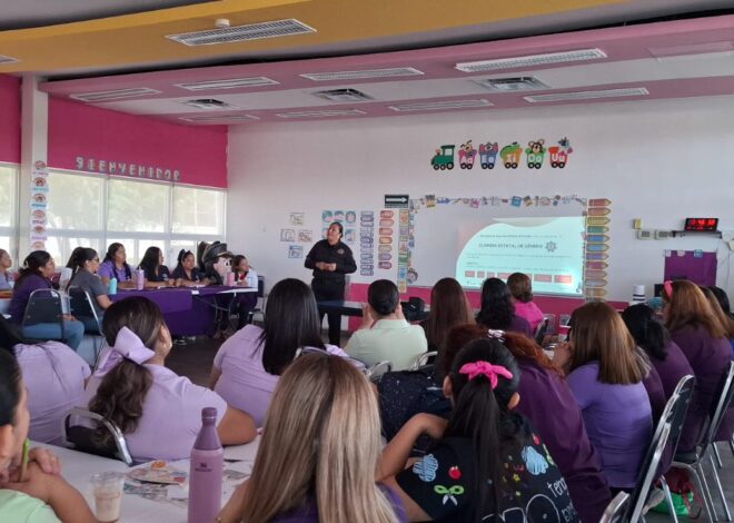 Capacita Guardia Estatal de Género a personal de CECUDI para prevenir violencia sexual en la primera infancia