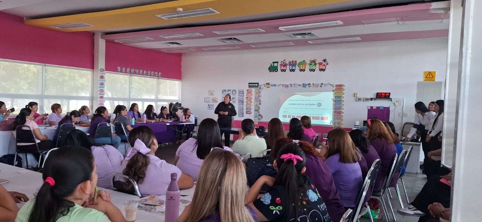 Capacita Guardia Estatal de Género a personal de CECUDI para prevenir violencia sexual en la primera infancia