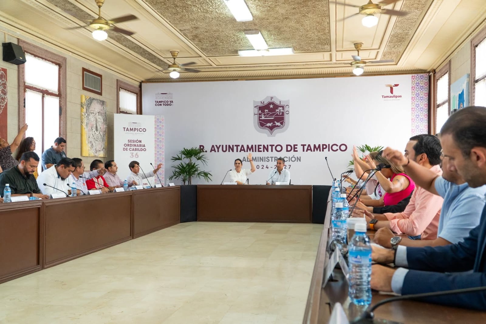 Tampico avanza en certeza jurídica: Cabildo incorpora nuevos espacios públicos al patrimonio municipal