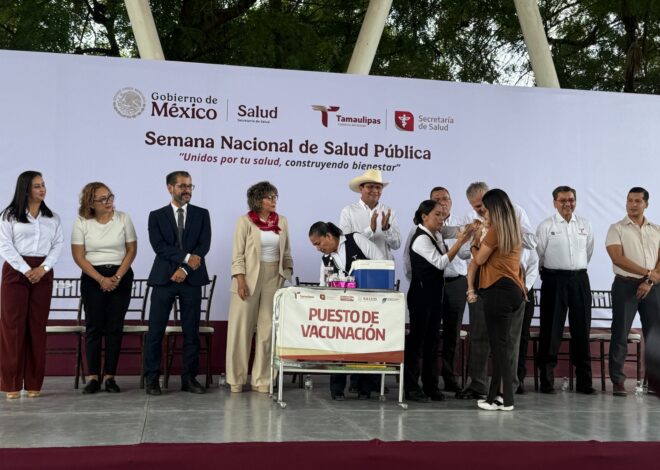 Se suma el ISSSTE Tamaulipas a la Semana Nacional de Salud Pública