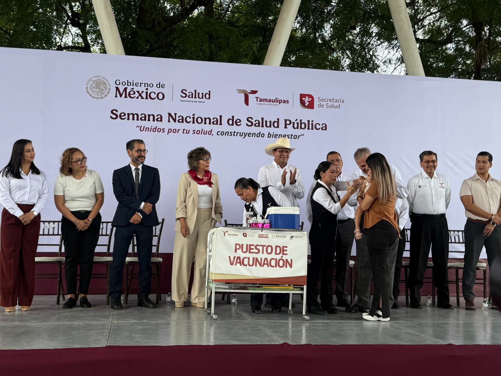 Se suma el ISSSTE Tamaulipas a la Semana Nacional de Salud Pública