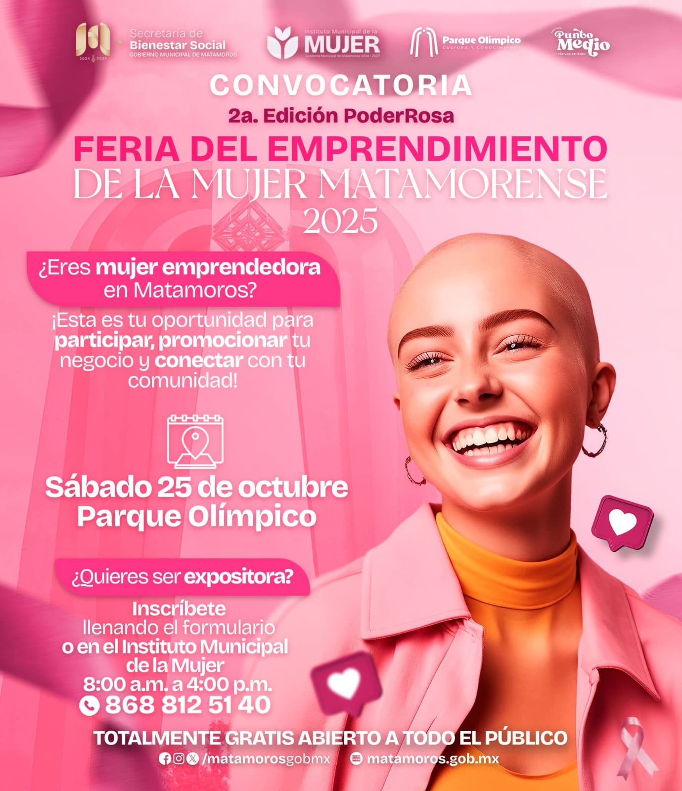 Gobierno de Beto Granados lanza convocatoria para la 2ª edición de PoderRosa