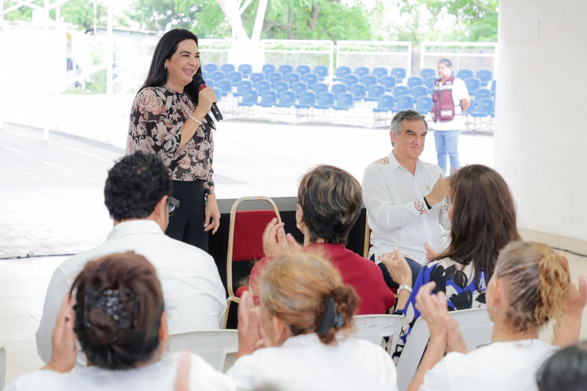 Mónica Villarreal y Gobernador del Estado refrendan su compromiso con las despicadoras de Tampico