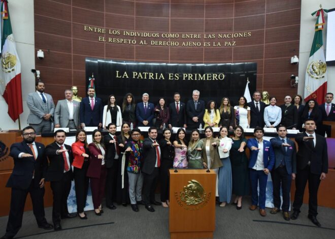 Los jóvenes contribuyen al presente y futuro de nuestro país: Senadora Olga Sosa Ruíz