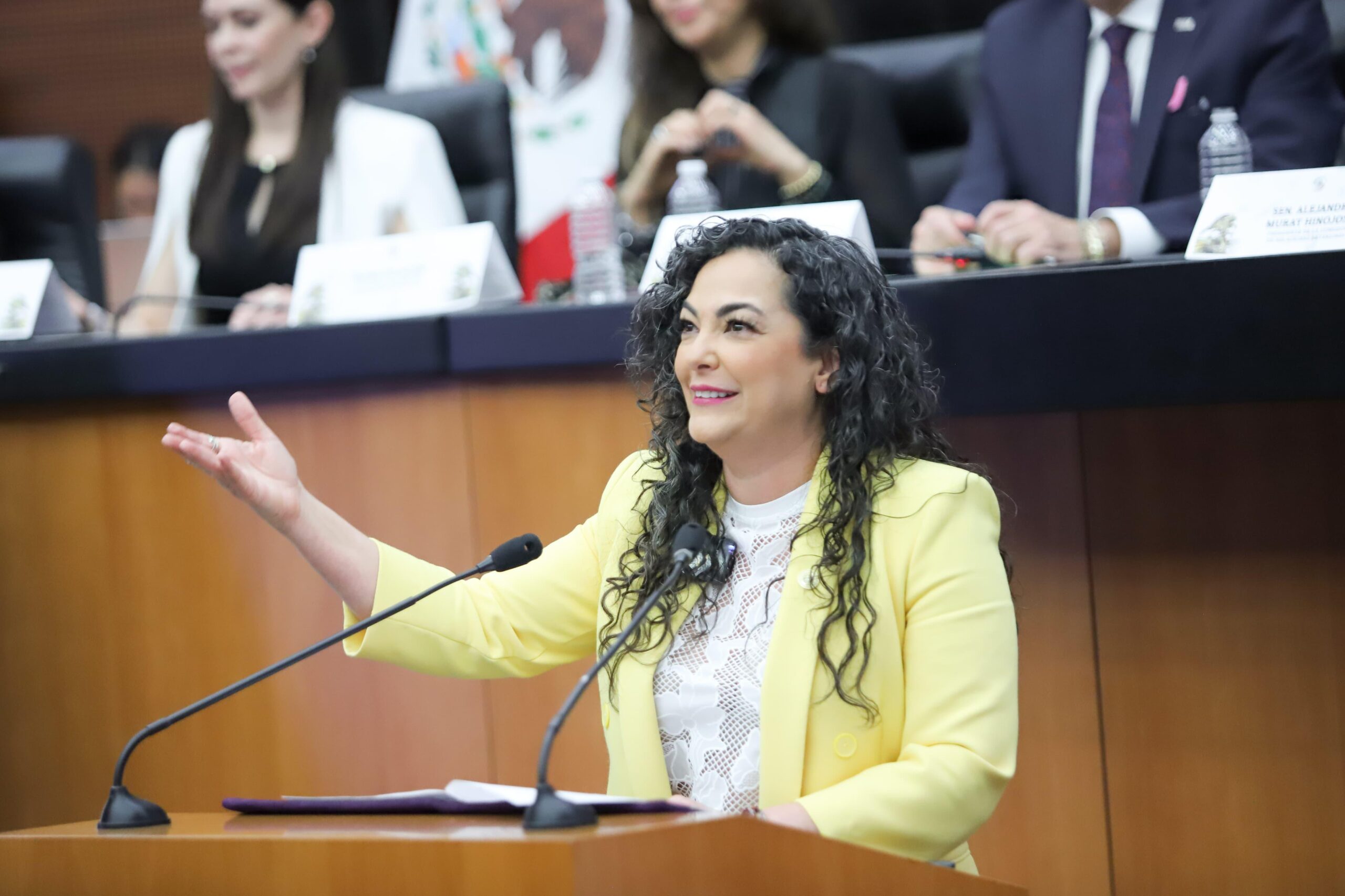 Senado ratificará mandos de jefes superiores de la Guardia Nacional; Olga Sosa, avanzamos en su consolidación