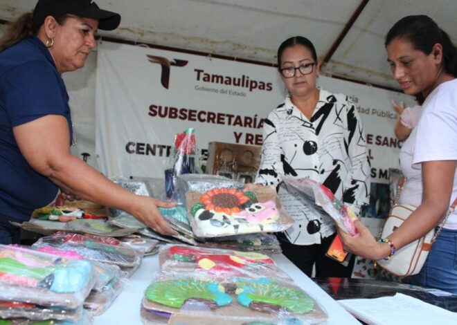 Promueve CEDES Matamoros muebles y artesanías con Expo-venta “Fiestas patrias”