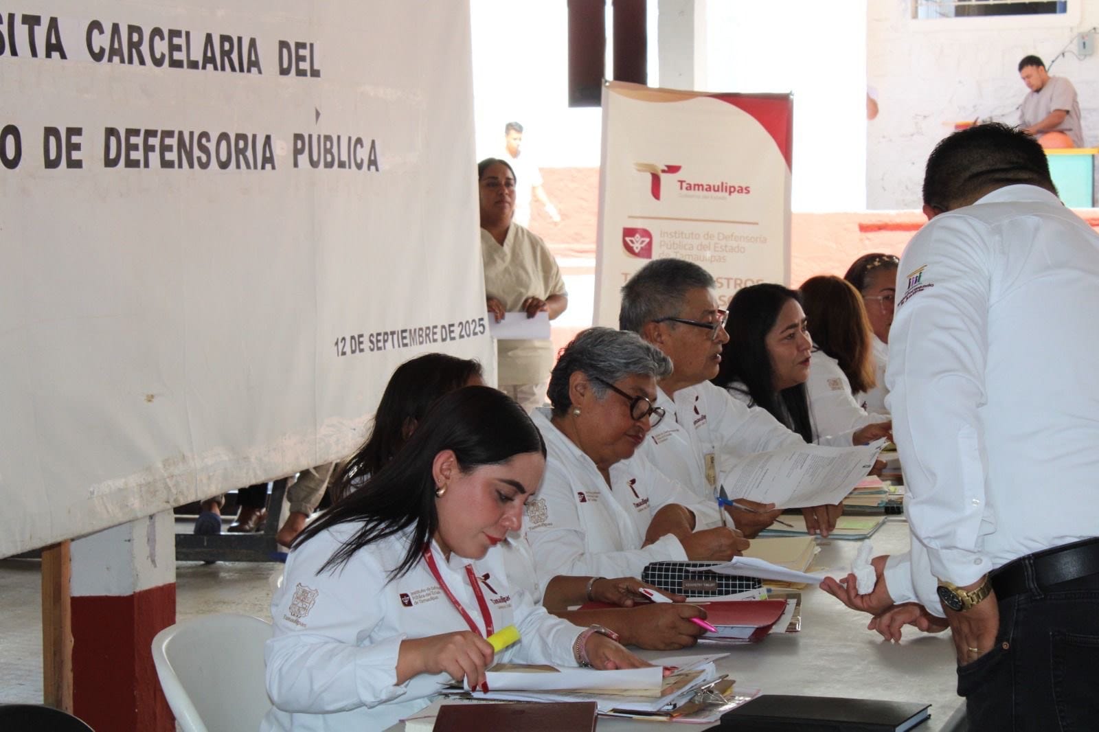 Refuerza Instituto de Defensoría Pública de Tamaulipas acceso a la justicia con jornada de visitas carcelarias en Ciudad Victoria