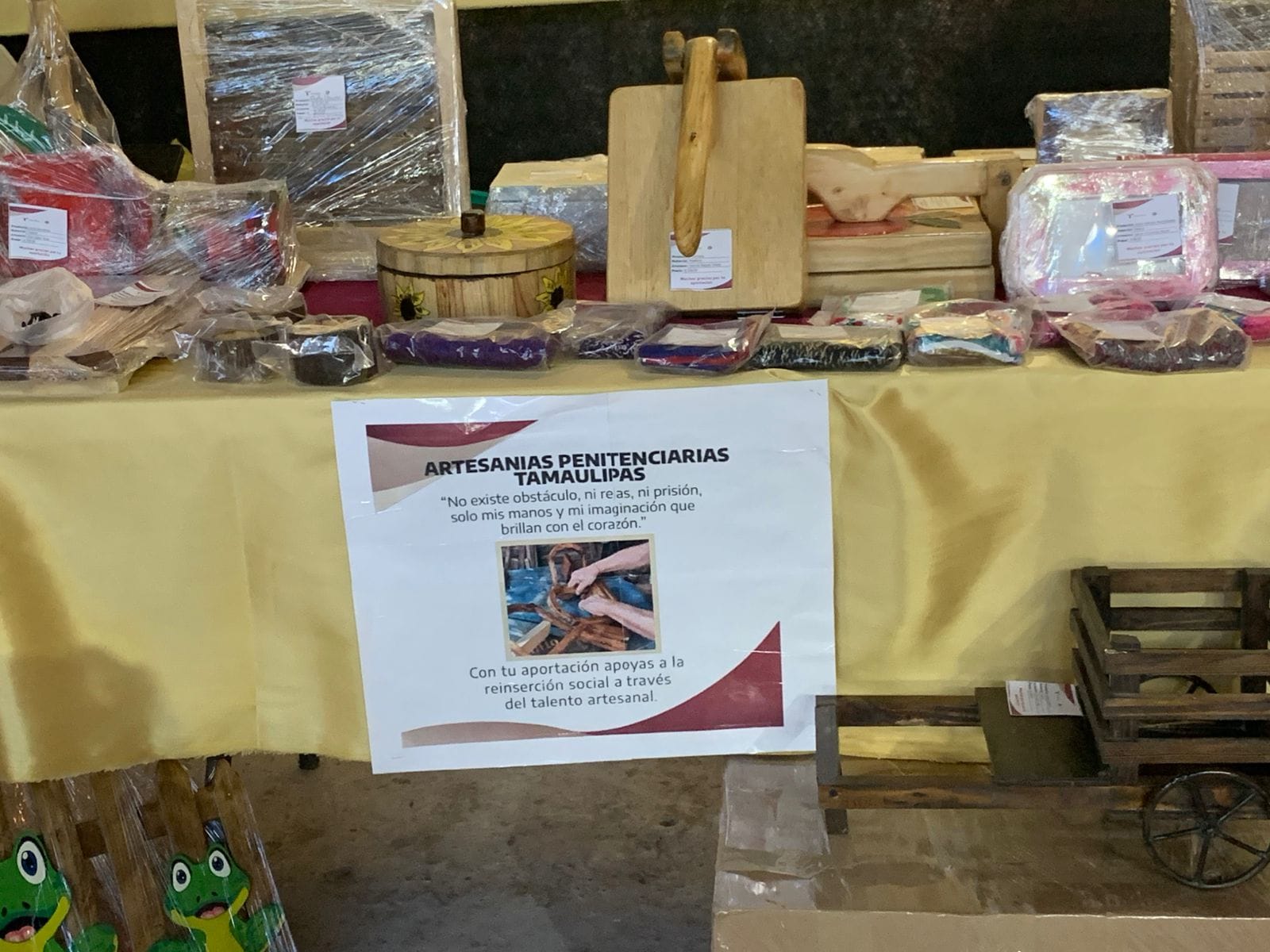 Artesanías del CEDES Nuevo Laredo presentes en la EXPOMEX 2025