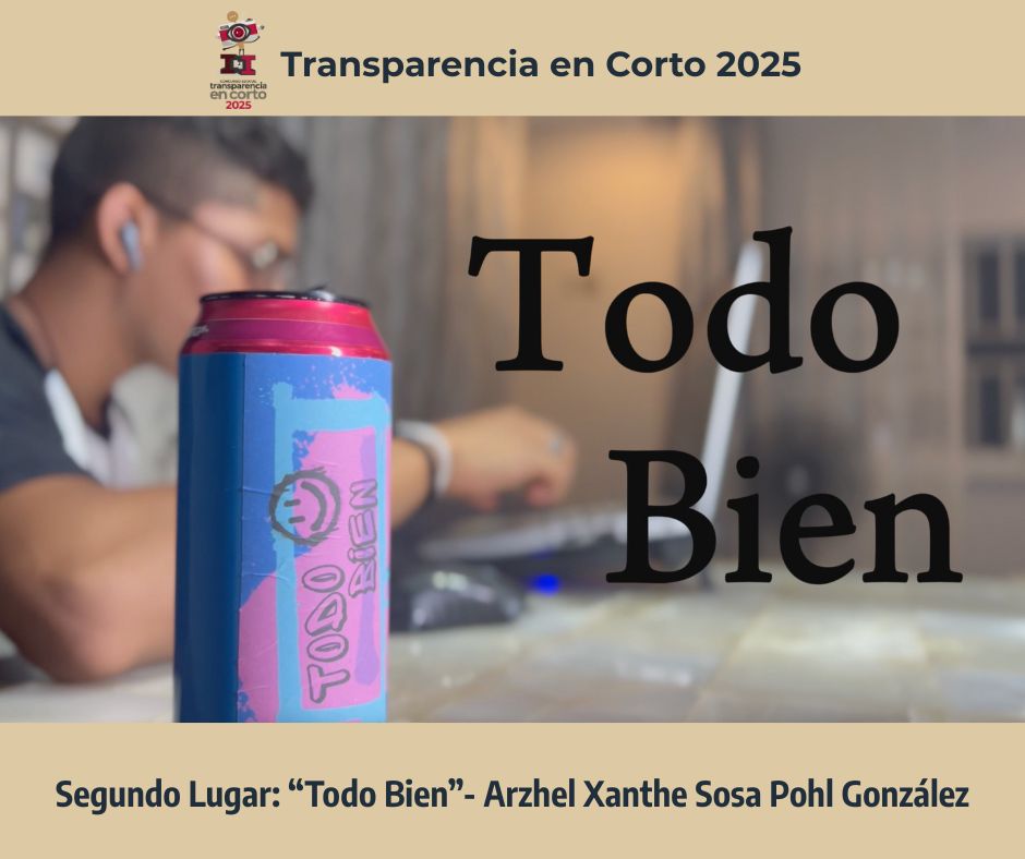 Anuncia SABG resultados del concurso estatal de cortometraje “Transparencia en Corto”